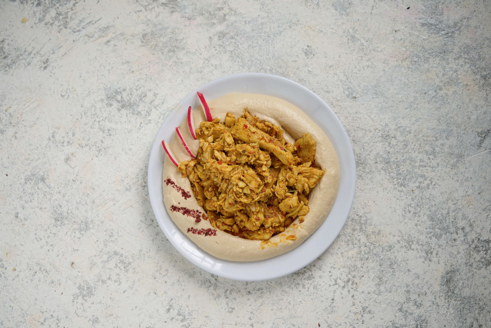 Hummus with Chicken