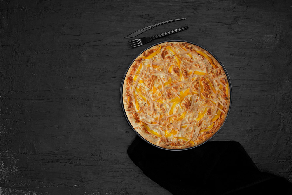 Low Cal Turkey Pizza (629 Cal | P:68G)
