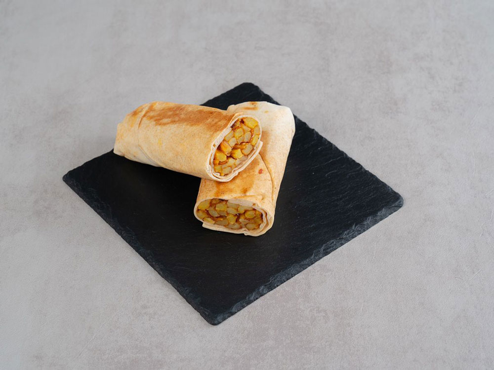 French Fries Sandwich with Bread