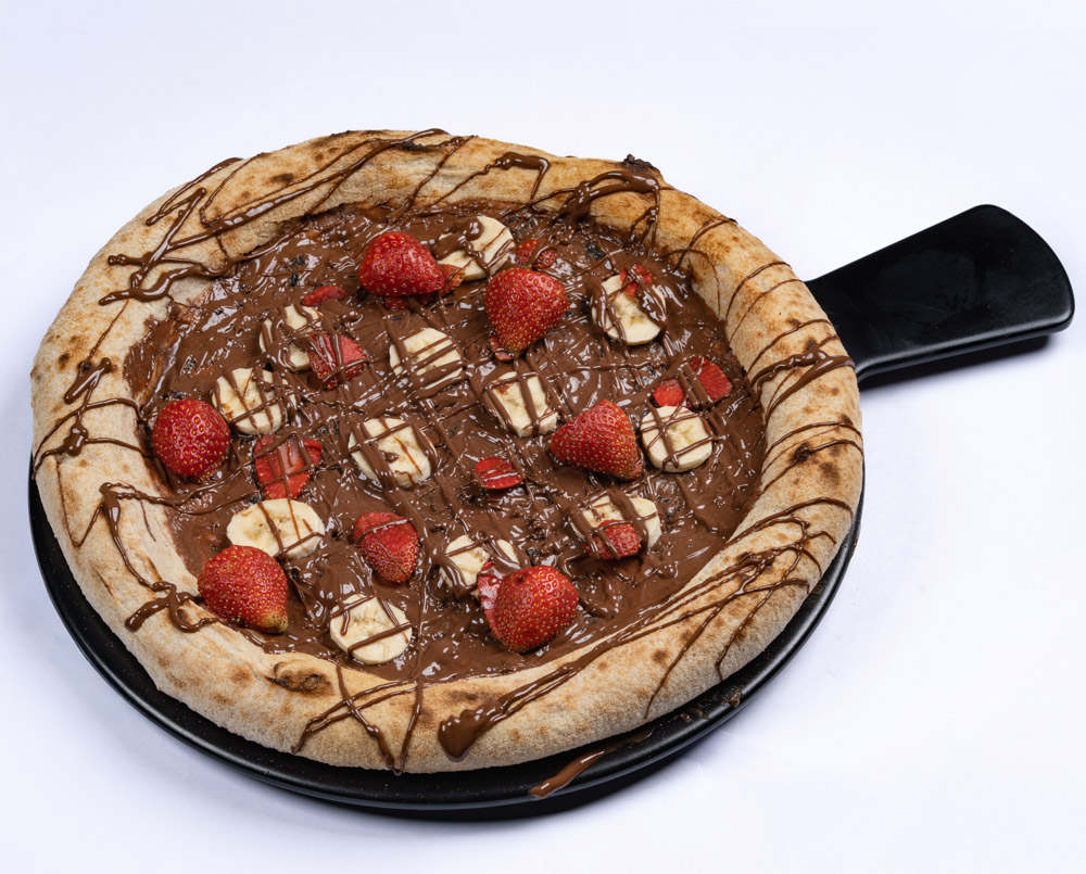 Light Chocolate Pizza - 530 Calories