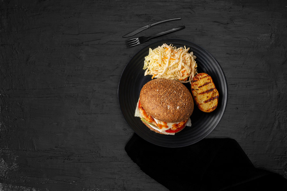 Chicken Burger (465 Cal | P:41G)