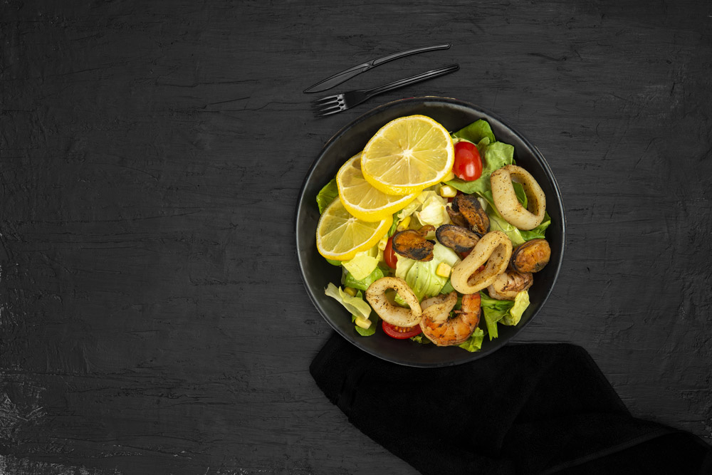 Seafood Salad - 170 Cal