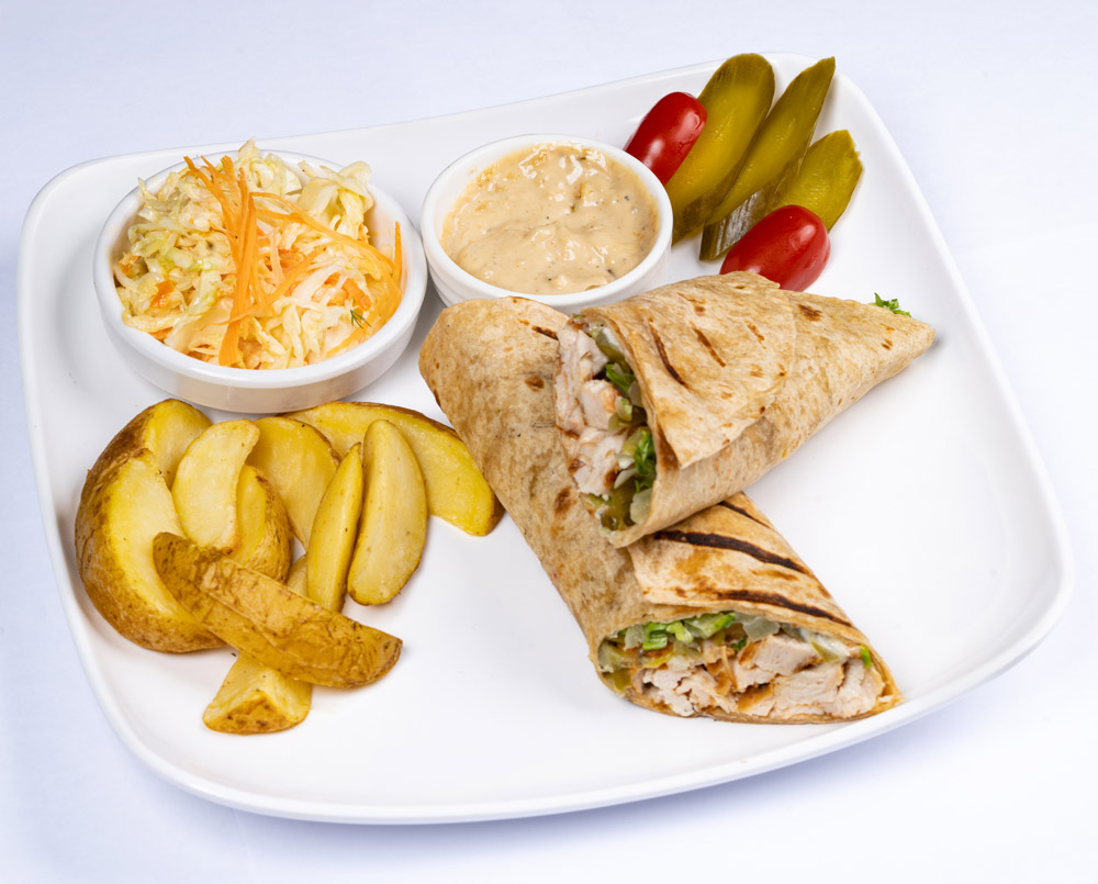 Chicken Picasso Wrap - 560 Calories