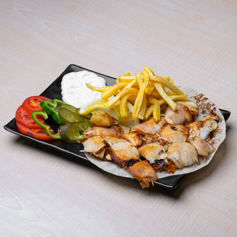 Chicken Shawarma Meal - Half Person
