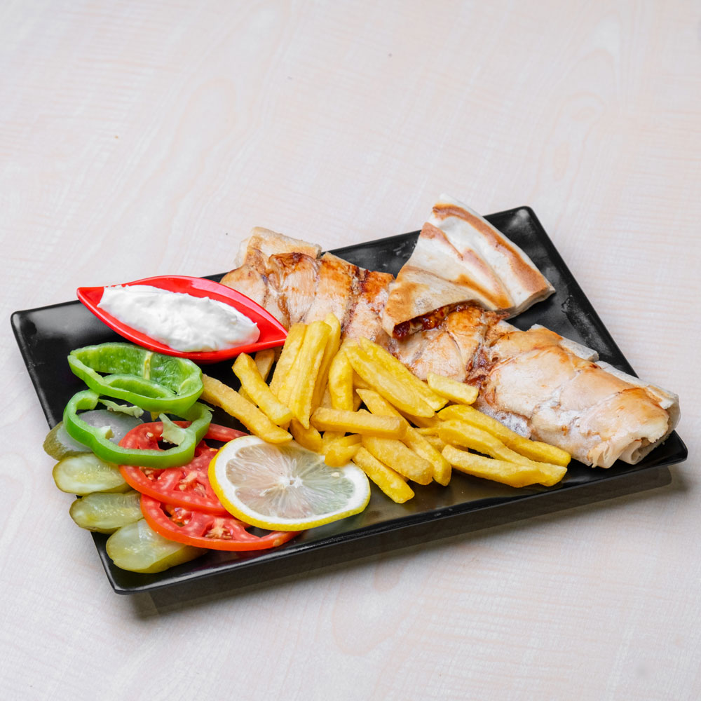 Arabic Chicken Shawarma Meal