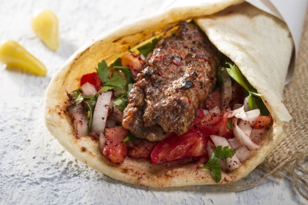 Meat Kebab Sandwich