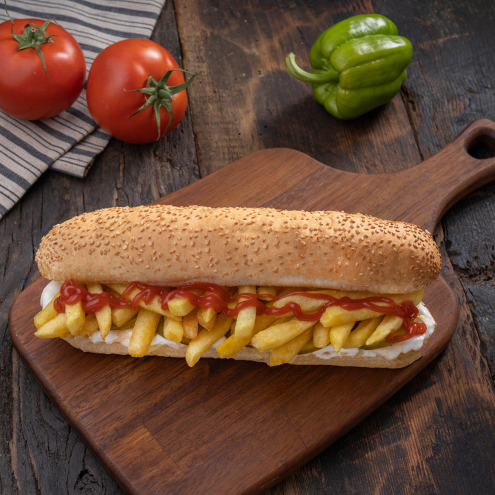 Potato Sandwich with Mozzarella Pane