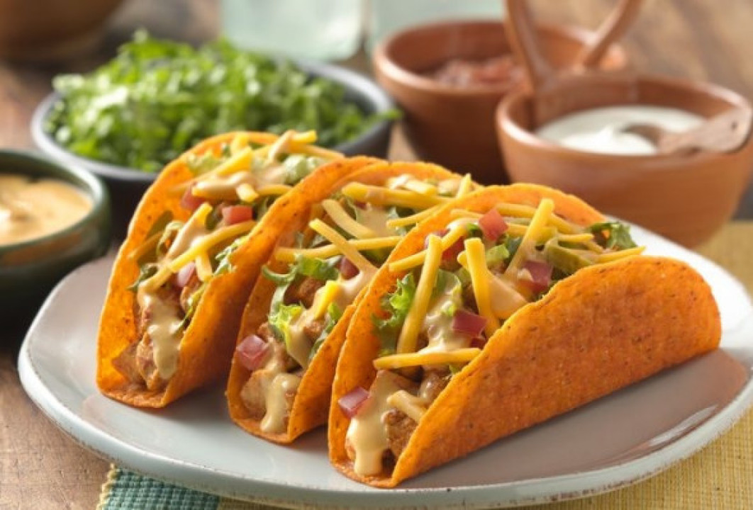 Vegetables Taco Sandwich