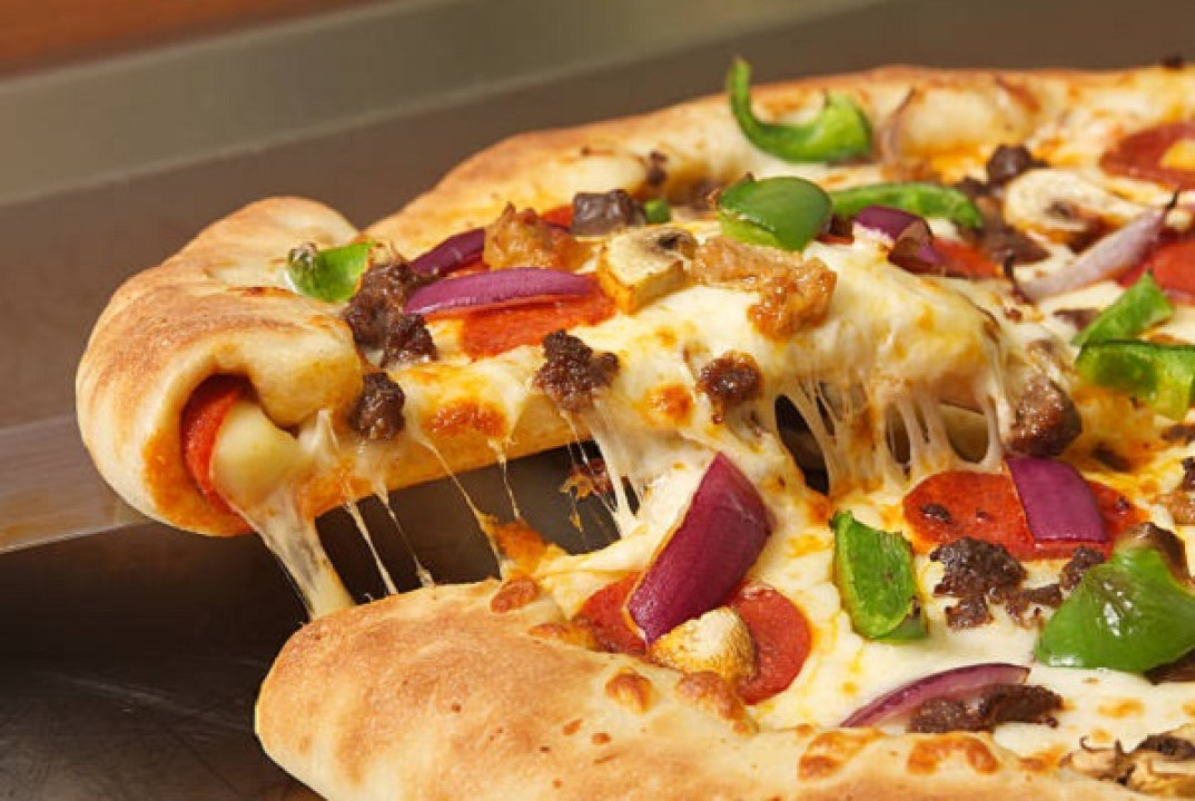 Side Stuffed Vegetables Pizza