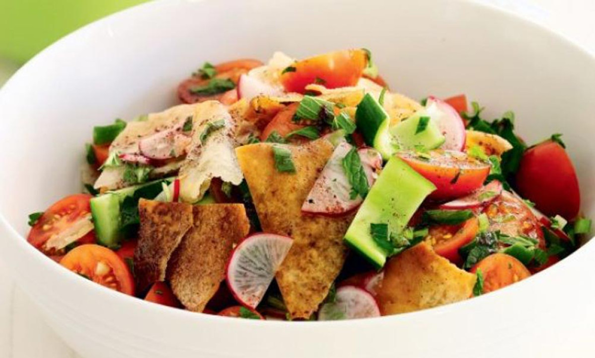 Eggplant Fattoush