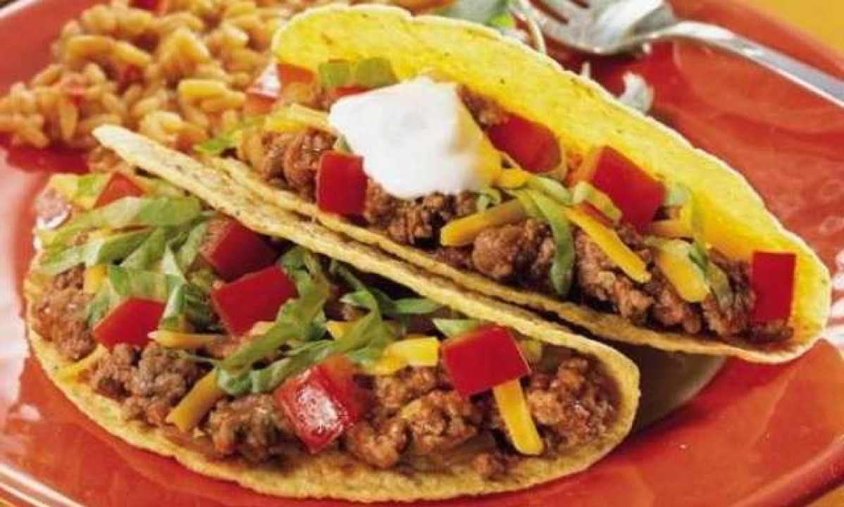 Meat Taco Sandwich