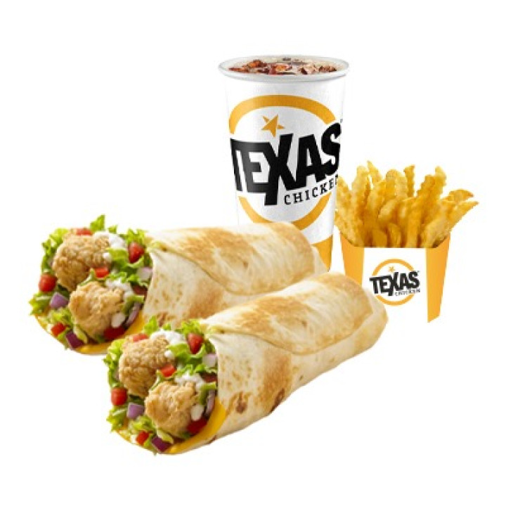 Twin Wrap Sandwich Meal
