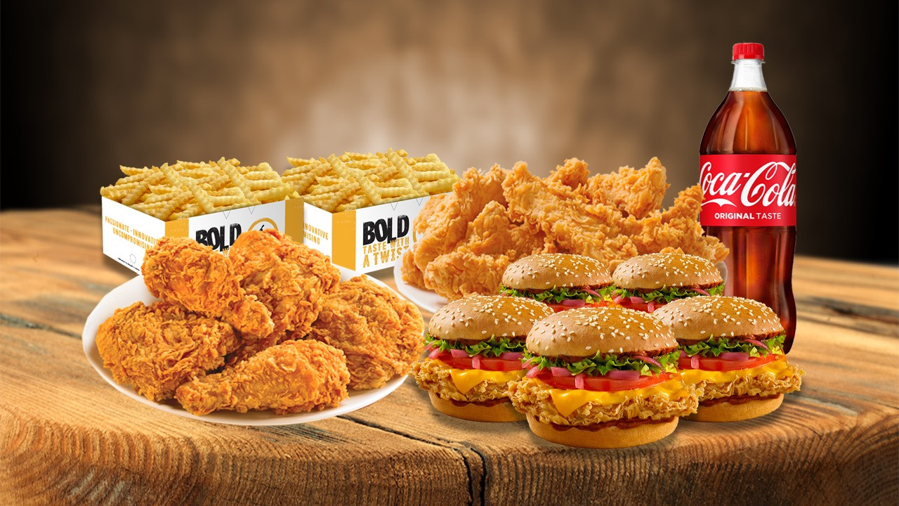 Smokehouse and Crunch Meal - 5 Person